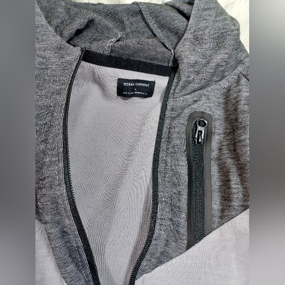 Ocean Current Hoodie Boy's Size Large - Full Zip, two tone - New without Tags - Picture 6 of 6